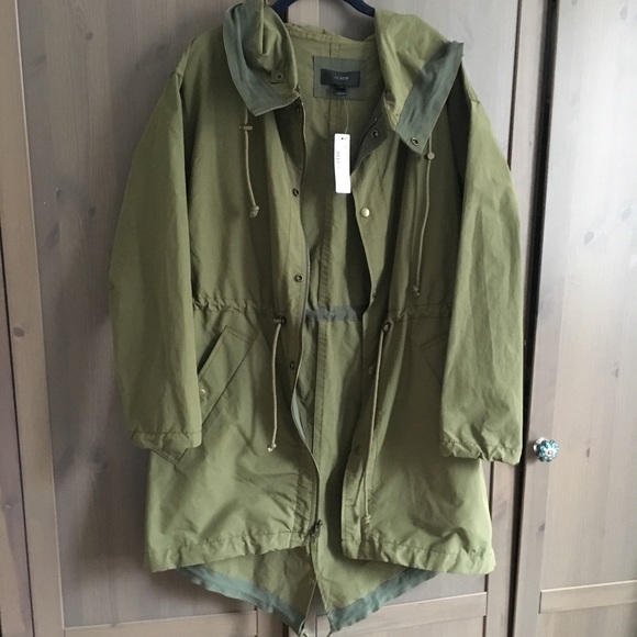 NWT J. Crew Fishtail Anorak Parka - Picture 4 of 6